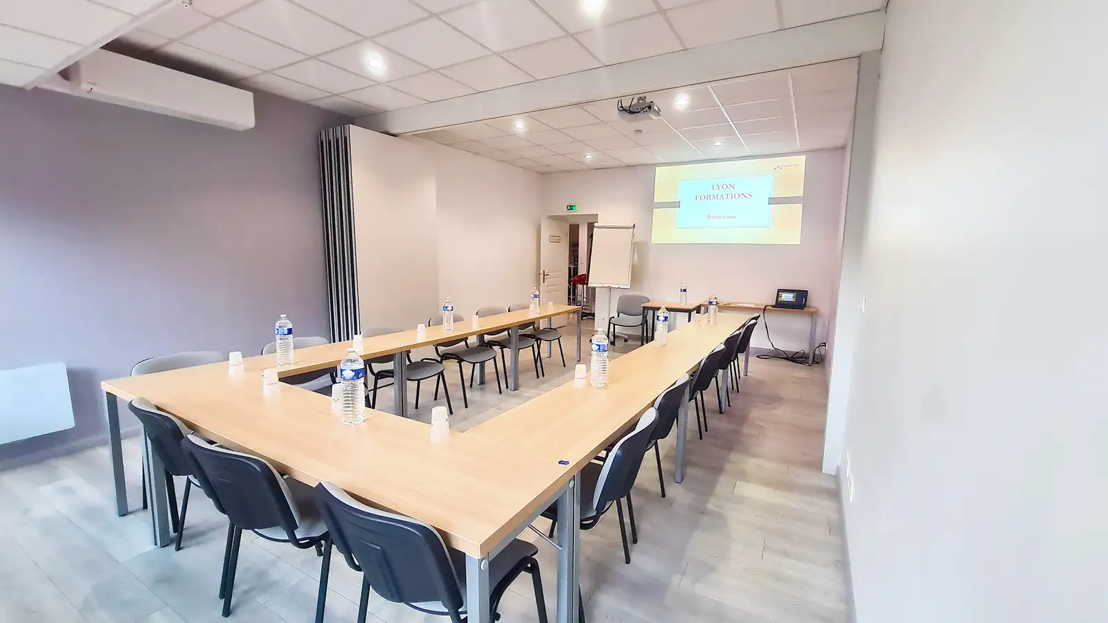 salle de cours du centre de formation à Lyon Perrache